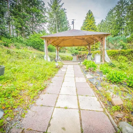 Chalet Unique In The Woods Near